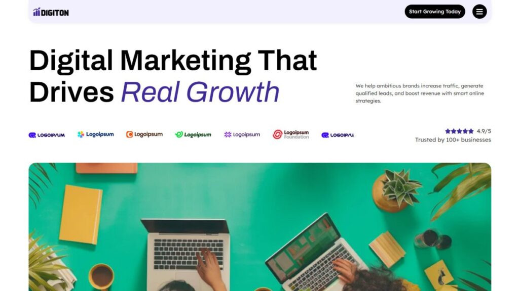 digital marketing agency site